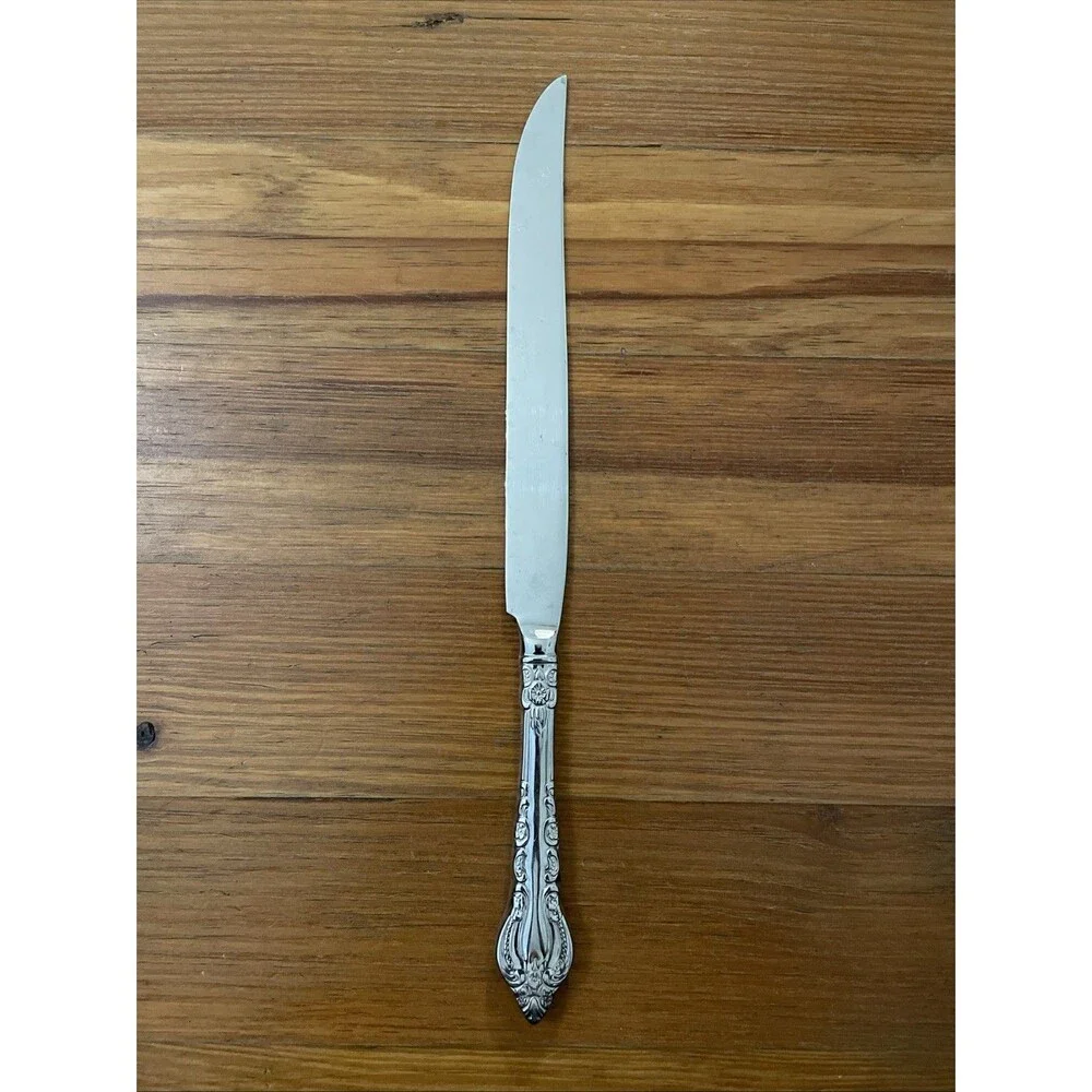 Reed & Barton Select Majesty Carving Knife Large Blade 18/10 Stainless Roast